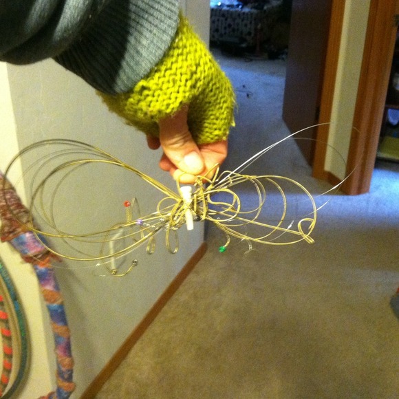 Take old guitar strings and make art :) - Picture 2 of 2