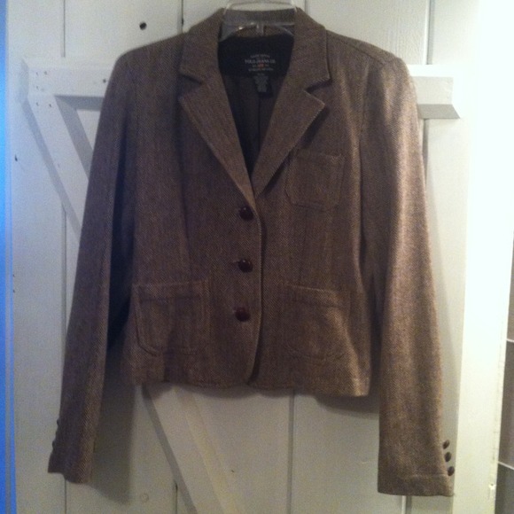 Ralph Lauren Polo Jeans herringbone blazer