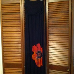 Brand new black maxi dress