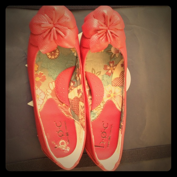 Born ballerina shoes with flower embellishment