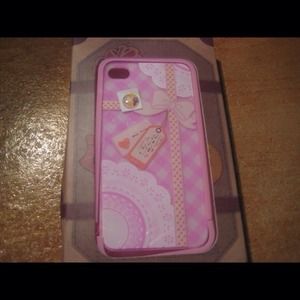 (On sale)iPhone 4/4s cases pinky. HK style