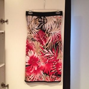Hawaiian flowered tube dress from Papaya
