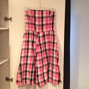 H&M Plaid dress