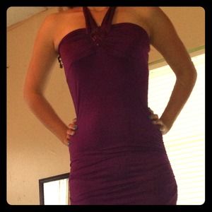 Purple dress