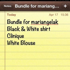 Bundle for mariangelak