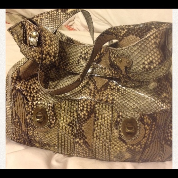 Reserved ***Jessica Simpson Python purse