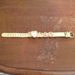 Dolce & Gabbana "I 💛 D&G" watch