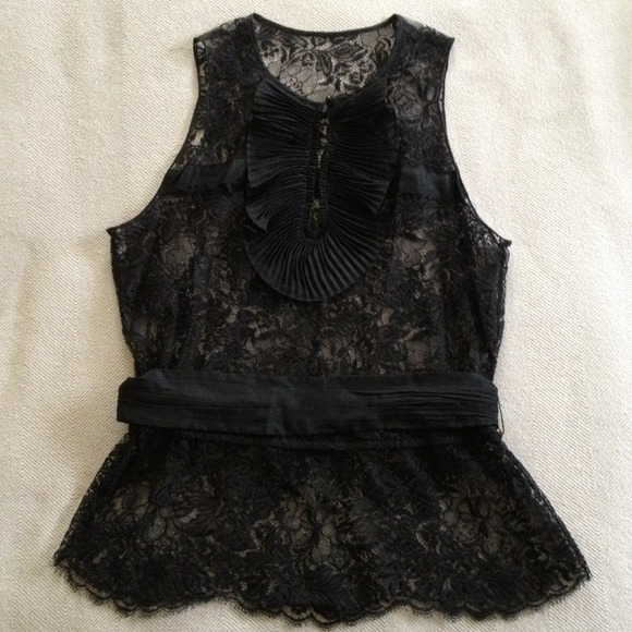 SALE! TWELFTH STREET BY CYNTHIA VINCENT Black Lace