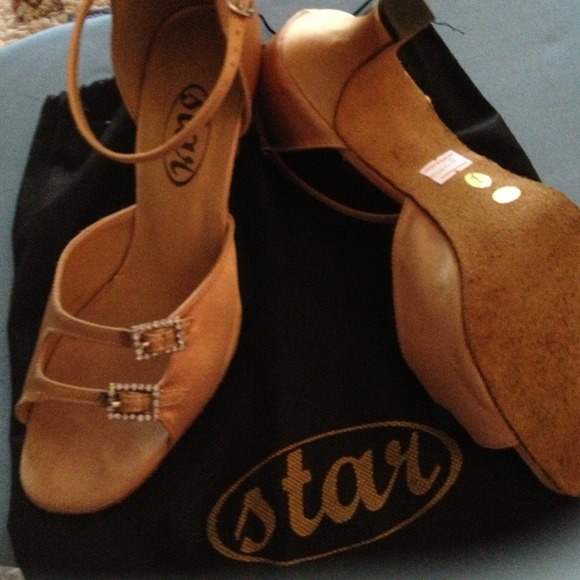 Dancing shoes. Bought at 7 cities ballroom