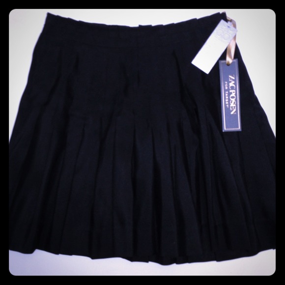 Zac Posen for Target, size 13, black pleated skirt - Picture 1 of 3