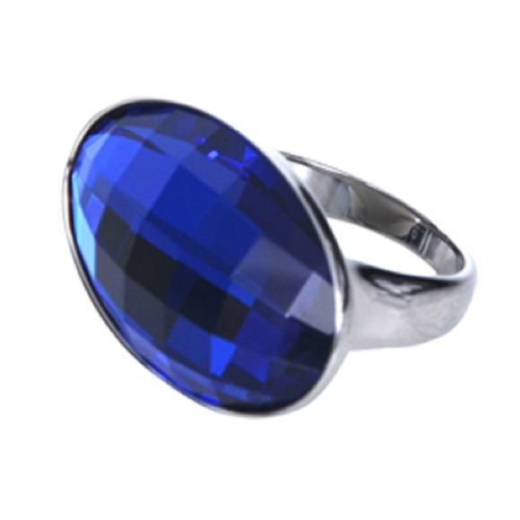 Calvin Klein Jewelry - Calvin Klein Blue/Silver Continuity Ring