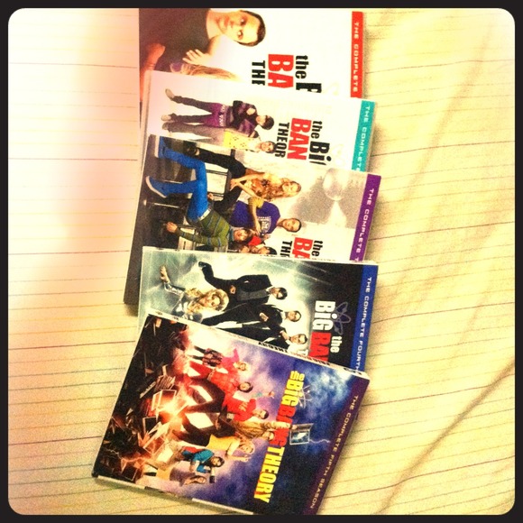 Big Bang theory seasons 1-5