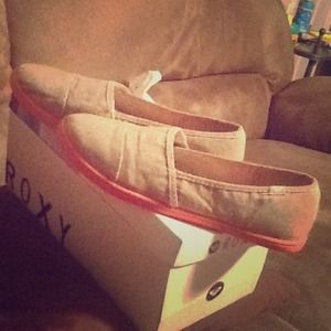 Roxy slip ons. New with tags&original box