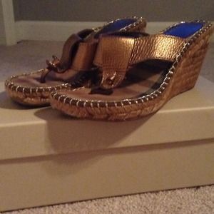 Burberry espadrilles.