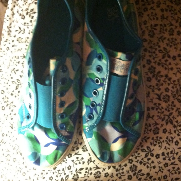 Coach sneakers - lightly used