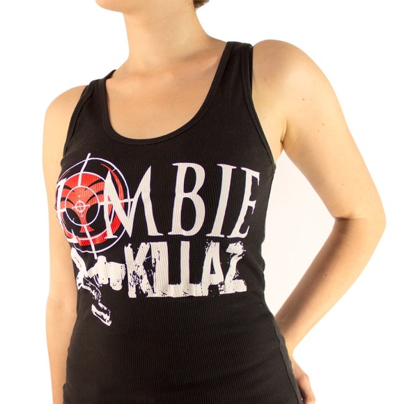 ✅Small ✅medium  new "zombiekillaz" black tank top.
