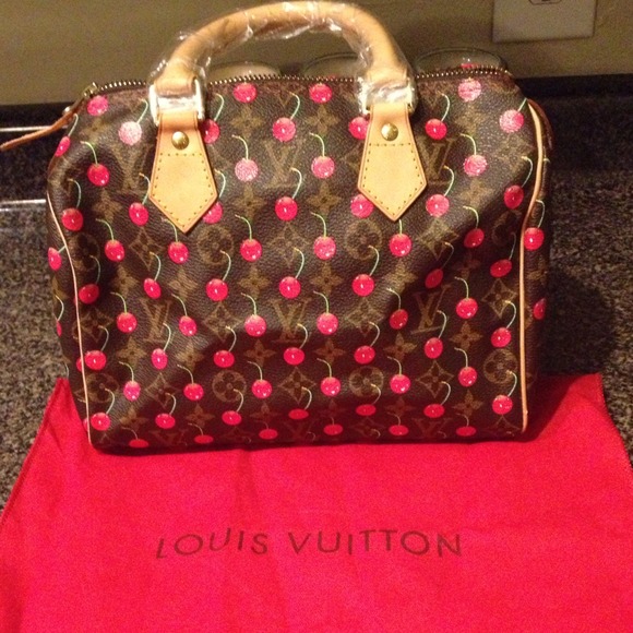 Louis Vuitton ceries cherry speedy 25