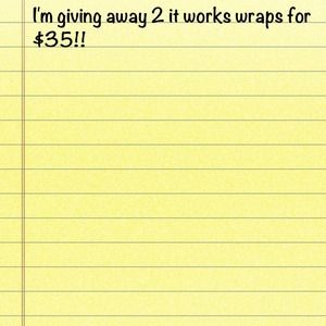 It works wraps