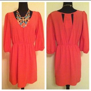 ***SOLD***Coral Dress