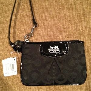Coach wristlet. New, with tag.