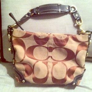 Brown Coach purse