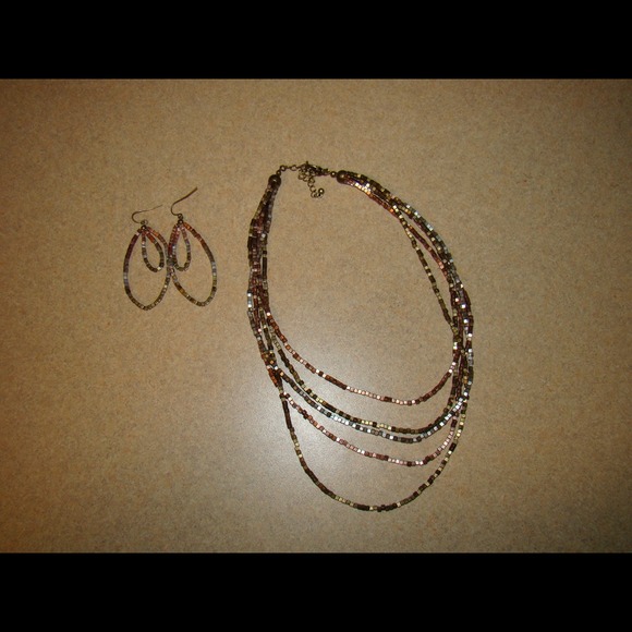 Matching Necklace and earrings
