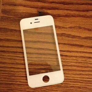 White iPhone 4 screen