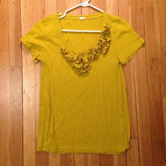 ❌SOLD❌J. Crew Appliqué Tee
