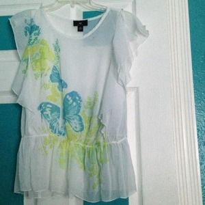 Cute butterfly blouse