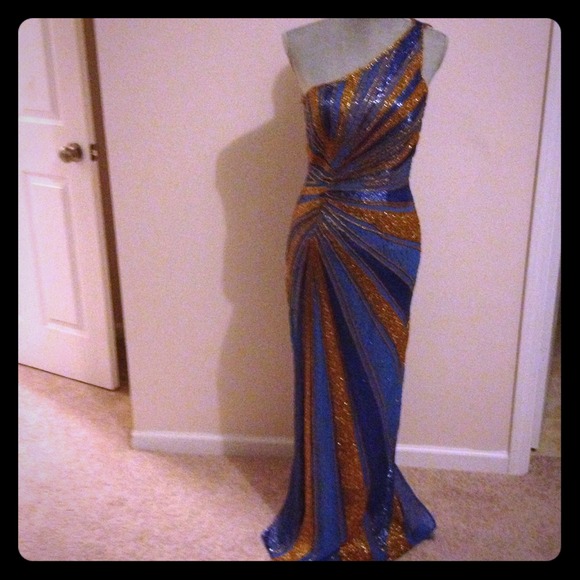 Sequin prom dress