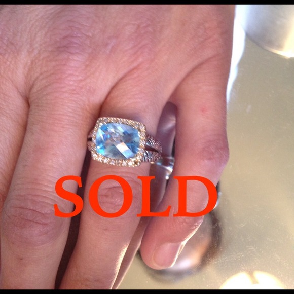 SOLD⚠️ Topaz & Diamond
