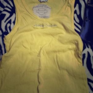 Yellow Harley Davidson Tank Top.