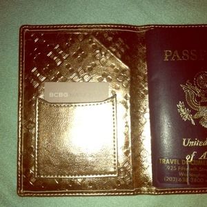 BCBG Passport cover