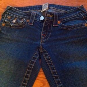True religion Joey size 24 inseam 31 1/2