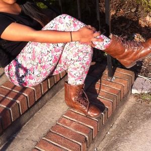 Floral print leggins