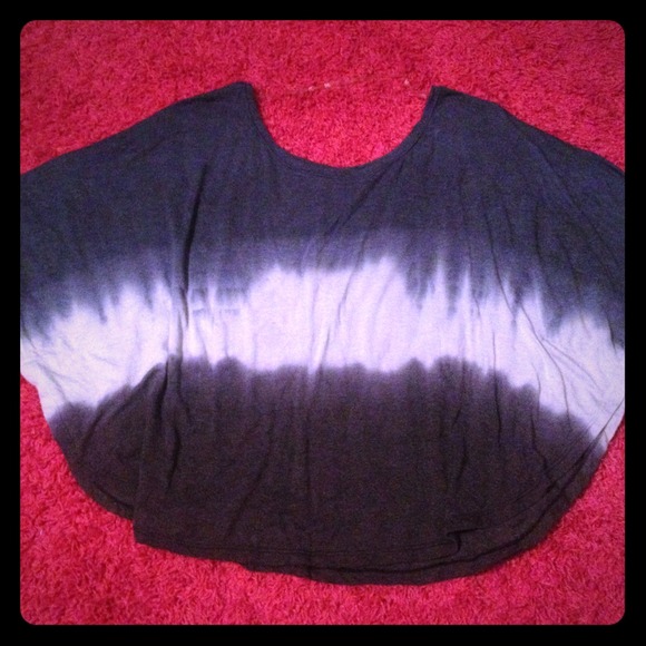 Tie dye flowy top