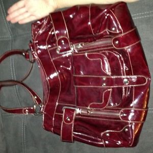 Chinese laundry burgundy purse