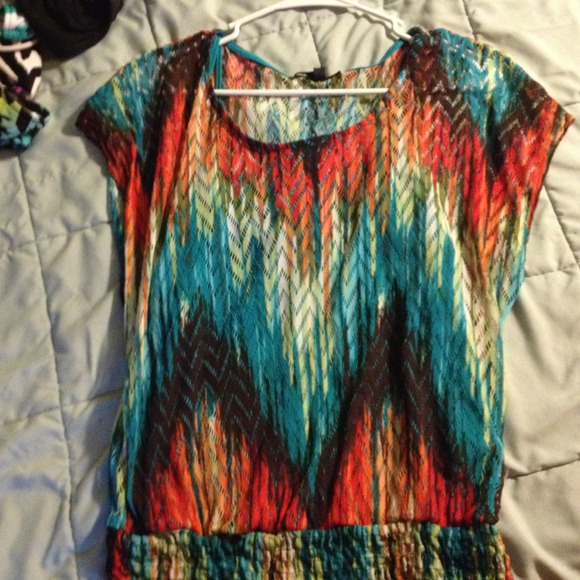 Zig zag colorful shirt