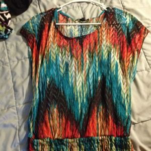 Zig zag colorful shirt