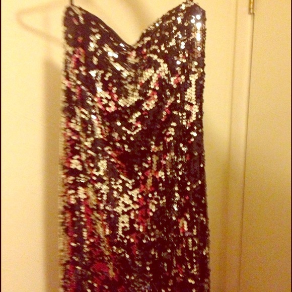 Sequined dress! Short! Fun! Cute!