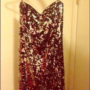Sequined dress! Short! Fun! Cute!