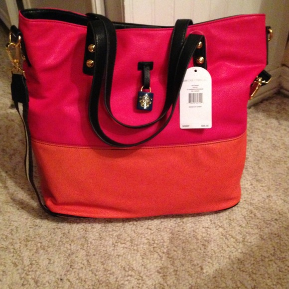 Jessica Simpson Flamingo/Orange purse