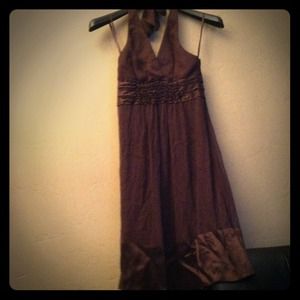 ❤Reduced❤BCBGMaxazria brown dress.😍😍😍😍😍😍😍