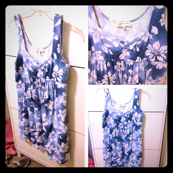 SOLD Hawaiian Blue Dress