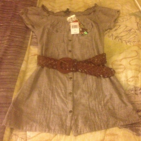 Belted blouse/dress