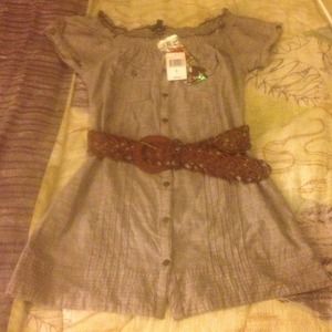 Belted blouse/dress