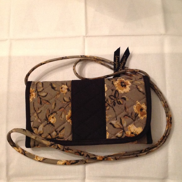 Longaberger fabric wallet/cross body - Picture 2 of 4