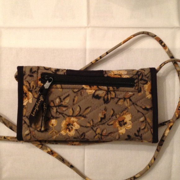 Longaberger fabric wallet/cross body - Picture 4 of 4