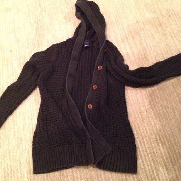 Gap hooded maternity sweater