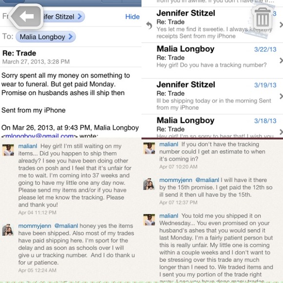 SCAMMER ALERT!!! @mommyjenn - Picture 2 of 2